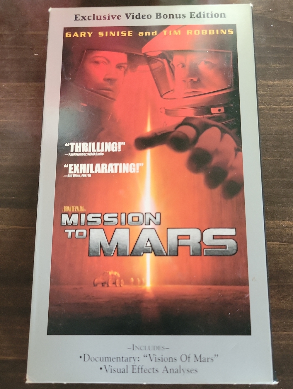 Mission to Mars VHS - Red Edition